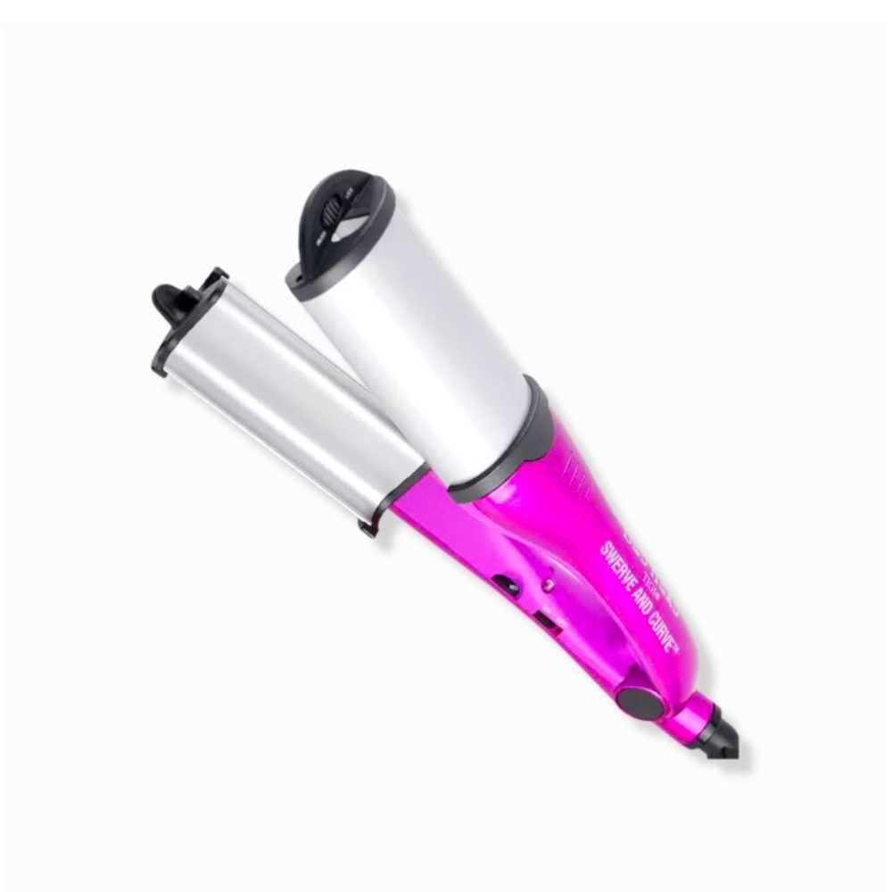 Bed head swerve and curve iron